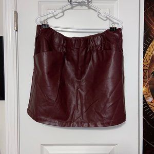 Target Pleather Skirt